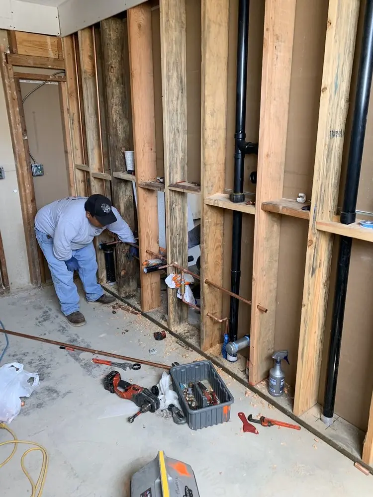 Commercial rough-in plumbing for Commercial Plumbing in Nanticoke